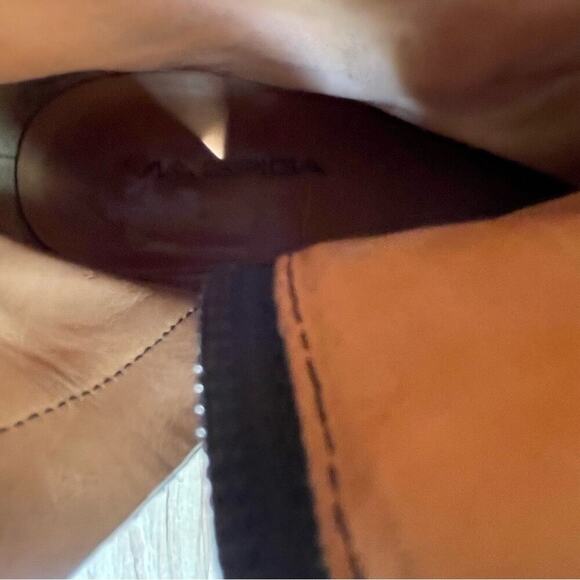 |Via Spiga| Black Leather Knee High Cody Riding Boots Size 7.5 - Picture 10 of 11